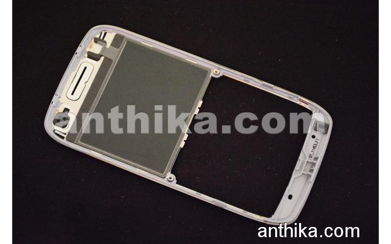 Nokia E72 Kapak Original Front Cover Silver New