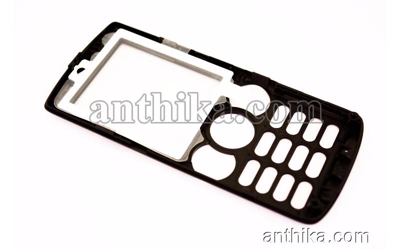 Sony Ericsson W810 W810i Kapak Original Front Cover Black SXK1097139