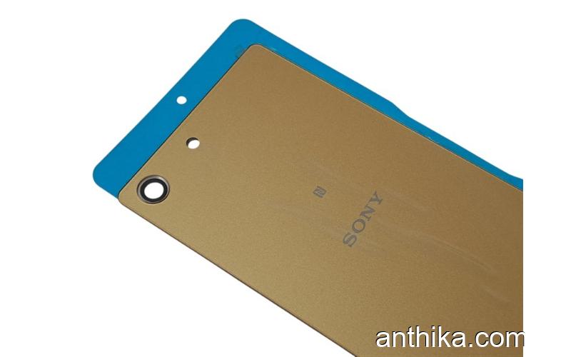 Sony Xperia M5 Arka Kapak Pil Kapağı CAM GOLD