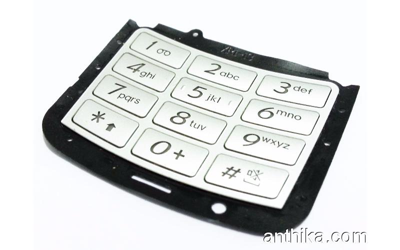 Samsung E250 E251 Tuş Orjinal Keypad Silver