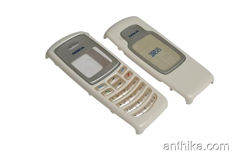 Nokia 2100 Kapak Tuş High Quality Xpress on Cover and Keypad White New