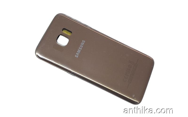 Samsung Galaxy S7 Edge G935 Kapak Kasa Full Housing Gold New
