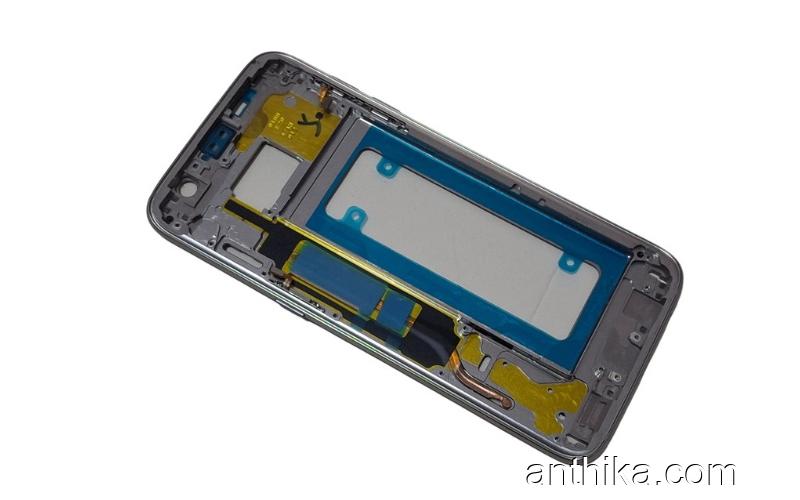 Samsung Galaxy S7 Edge G935 Kapak Kasa Full Housing Gold New