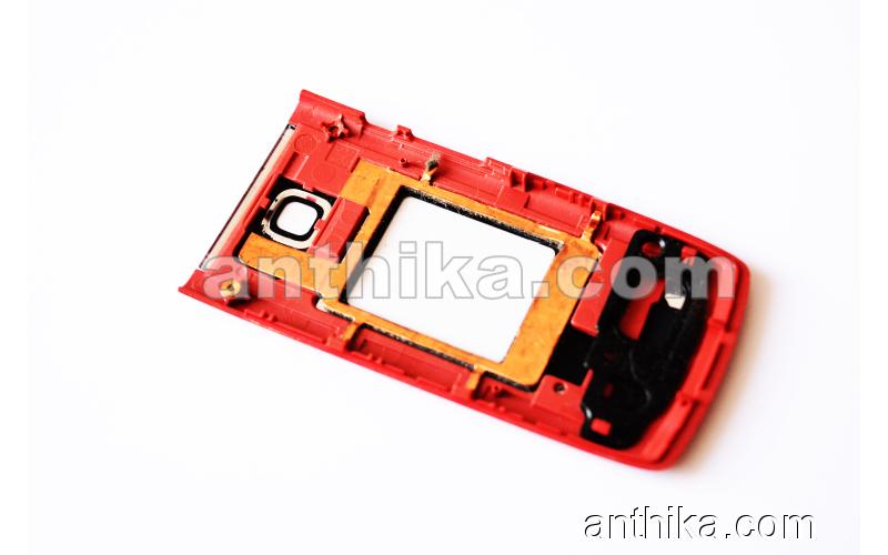 Nokia 6555 Kapak Original Front Cover Red Used