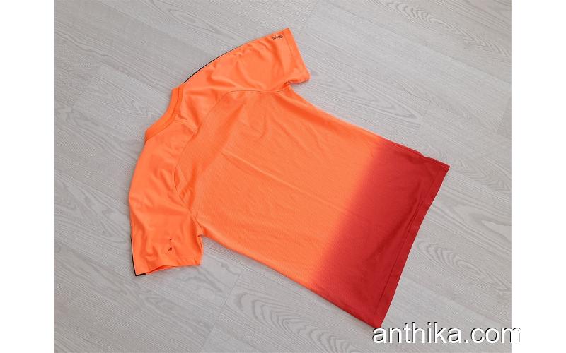 Orjinal Nike Dri-Fit Tişört T-Shirt S Beden Turuncu