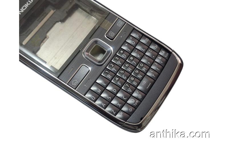 Nokia E72 E72i Kapak Kasa Tuş Original Housing Gray New Condition
