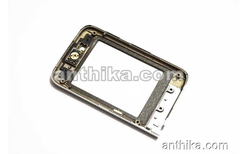 Nokia N93i Kapak Speaker Original Flip A-Cover Assy Silver Grey New