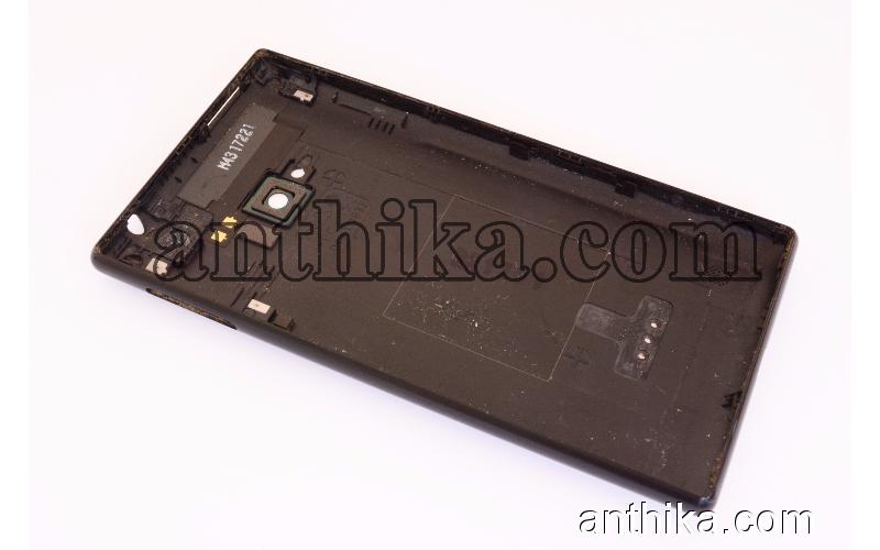 Nokia Lumia 720 Kapak Original Battery Cover Black Used 02504M2