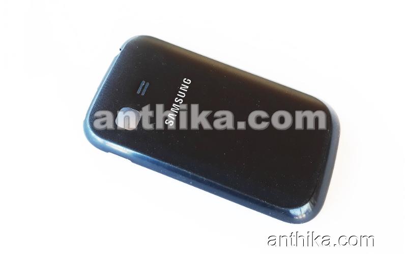 Samsung Galaxy Pocket S5300 Kapak Original Battery Cover Black Used