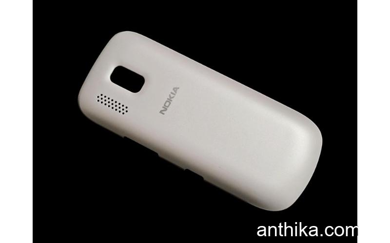 Nokia Asha 202 Asha 203 Kapak Original Battery Cover White New