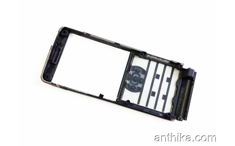 Sony Ericsson W350 W350i Kapak Tuş Original Front Cover Keypad Black Used