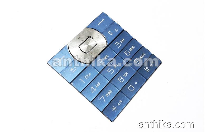 Sony Ericsson w350 w350i Tuş Original Keypad Blue Used