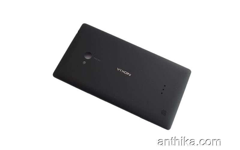 Nokia Lumia 720 n720 Kapak High Quality Back Cover Battery Cover Black