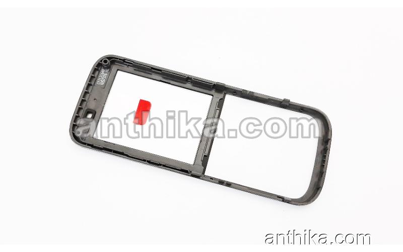 Nokia C5 C5-00 Kapak Original Front Cover Silver New