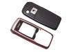 Siemens CX75 Kapak High Quality Xpress on Cover Red - Black New