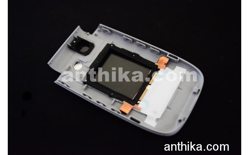 Nokia 6131 Kapak Original Front Cover Silver Red New 0268878