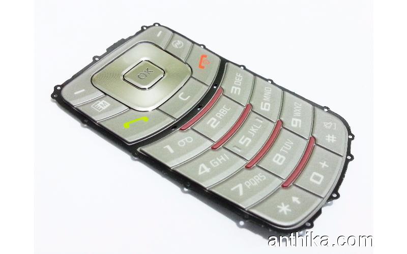 Samsung B320 Tuş Orjinal Keypad Gray