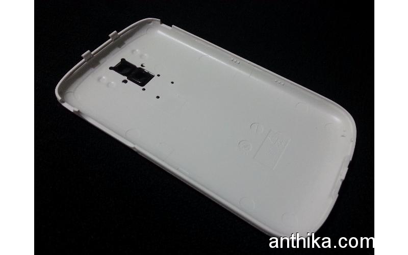 Blackberry 9000 Bold Kapak KVK Depodan Orjinal Battery Cover White