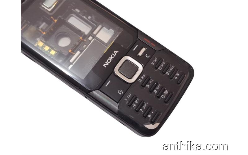 Nokia N82 Kapak Kasa Tuş Board Original Full Housing Black New