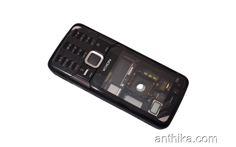 Nokia N82 Kapak Kasa Tuş Board Original Full Housing Black New