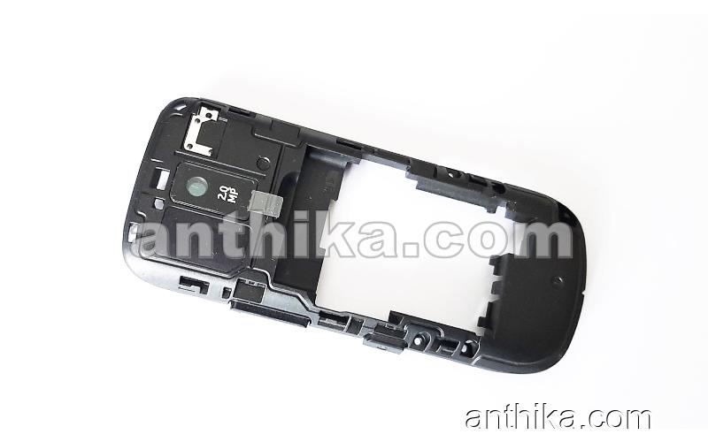 Nokia 202 203 Kasa Original Middle Cover Black New