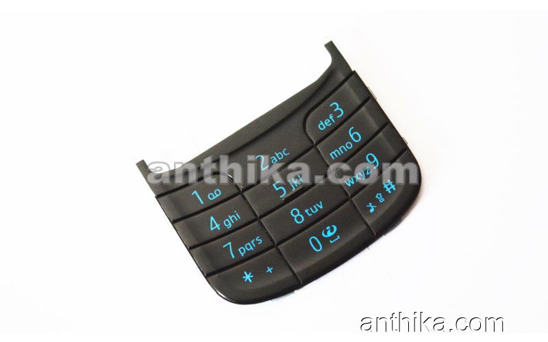 Nokia 6260 Slide Tuş Original Numeric Keypad Black New