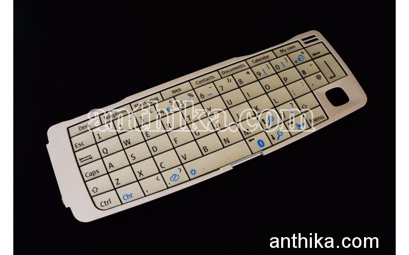 Nokia 9300 Klavye Tuş Original QWERTZ Keypad English New 9797241