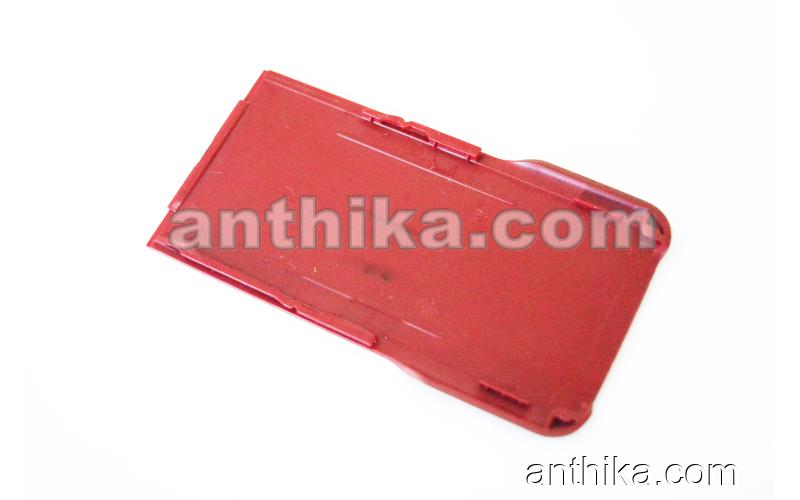 Nokia 3230 Kapak Original Battery Cover Red Used