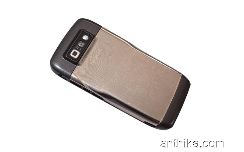 Nokia E71 Kapak Kasa Tuş Original Housing Gray Used