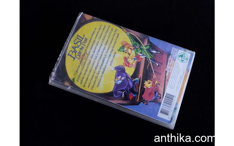 Vintage Disney Basil Detective Prive Vhs Kaset Çizgi Film