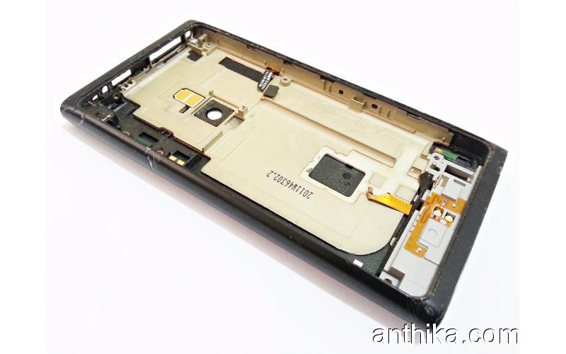 Nokia 800 Lumia Kapak Kasa Deforme Housing Black