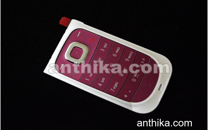 Nokia 7020 Fold Tuş Original Keypad Pink New