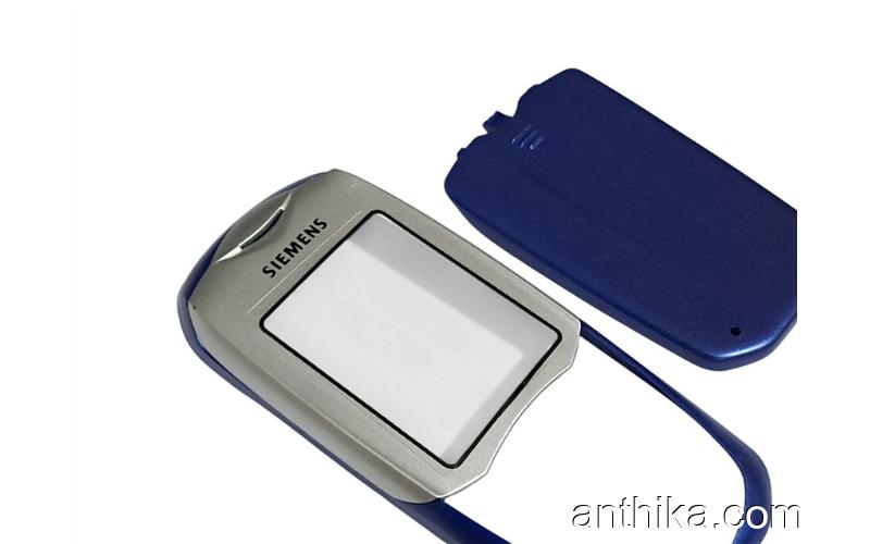 Siemens CX65 CX70 Kapak High Quality Xpress On Cover Blue New