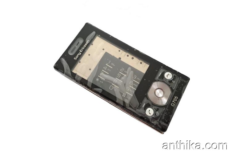 Sony Ericsson G705 Kapak Kasa Tuş High Quality Full Housing Black