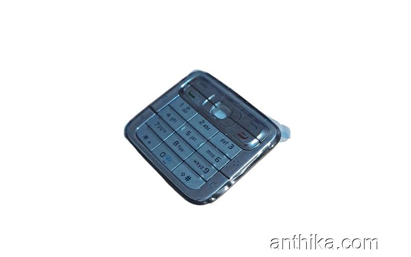 Nokia N73 Tuş Original Keypad Silver New