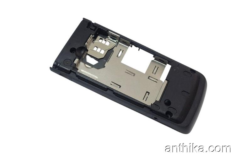 Nokia 6555 Fold Kasa Original Middle Cover Black New