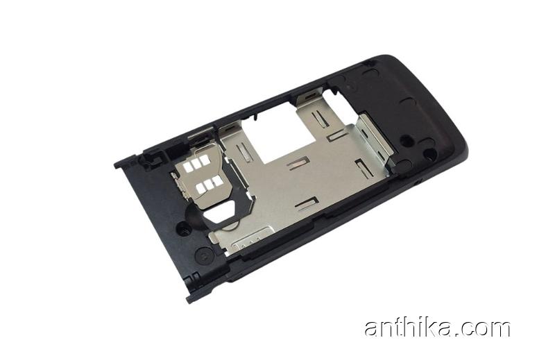 Nokia 6555 Fold Kasa Original Middle Cover Black New