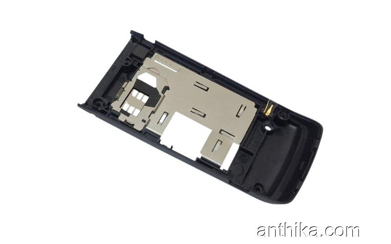 Nokia 6555 Fold Kasa Original Middle Cover Black New