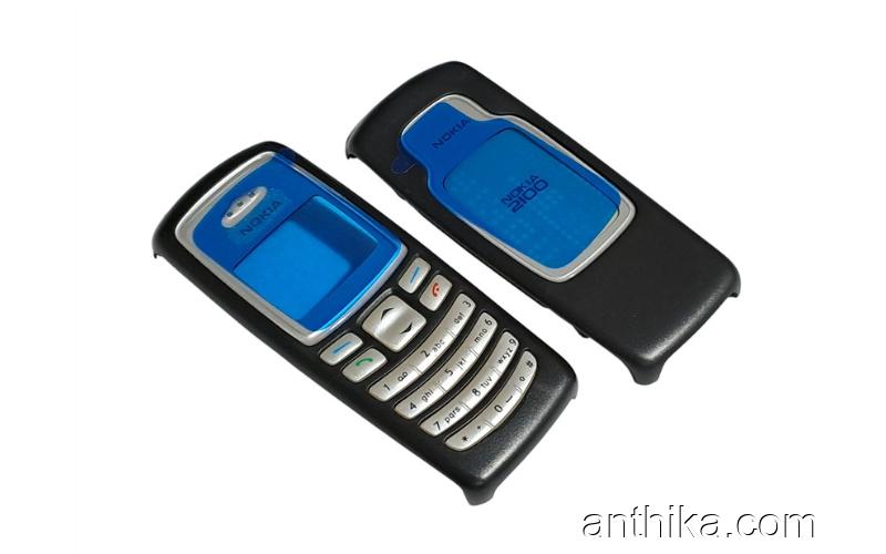 Nokia 2100 Kapak Tuş High Quality Xpress on Cover and Keypad Black New