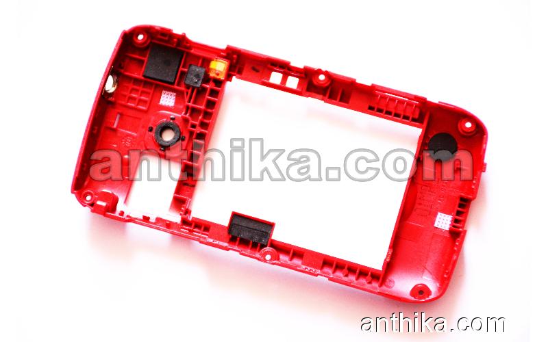 Samsung S5380 Wave Y Kasa Original Middle Cover Red New Condition