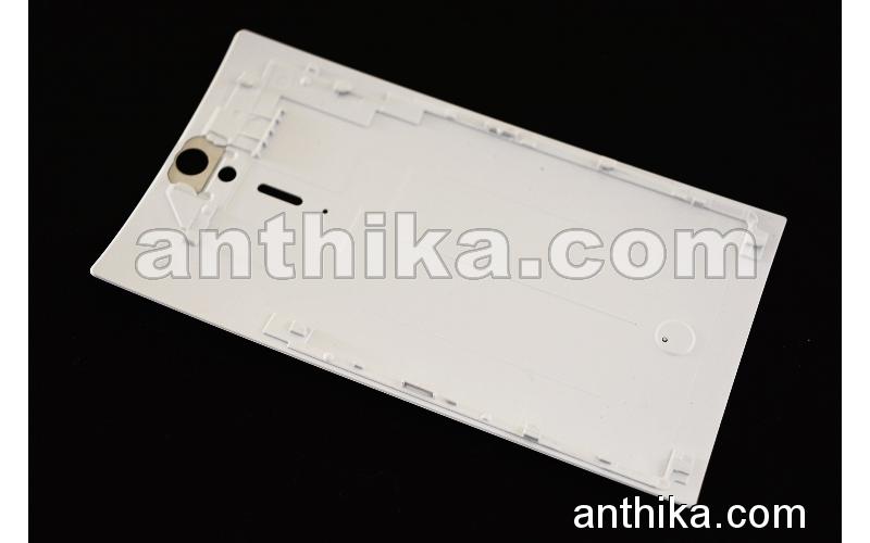 Sony Ericsson Xperia S LT26i Kapak Original Battery Cover White New