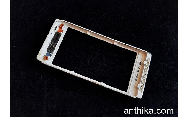 Sony Ericsson Aino U10 Kapak Original Front Cover White Used