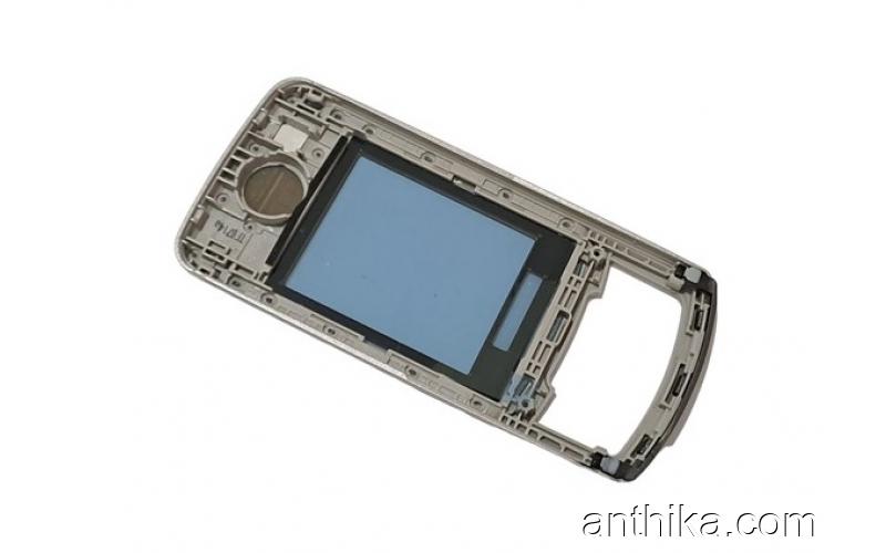 Samsung M620 Kapak Original Front Cover Grey New
