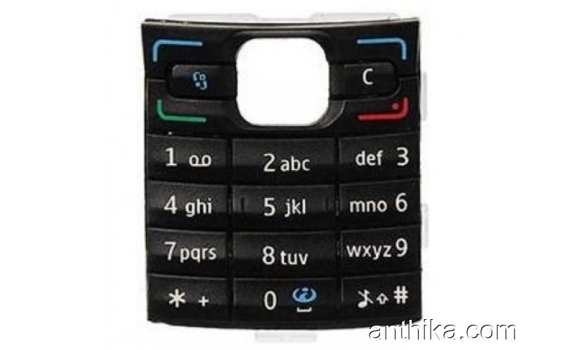 Nokia E50 Tuş Original Keypad Black New