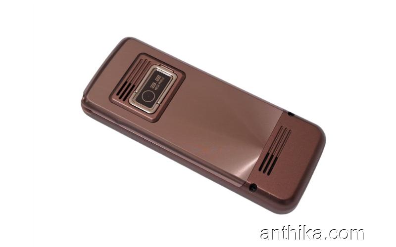 General Mobile DST800 Kapak Kasa Tuş Original Full Housing Brown