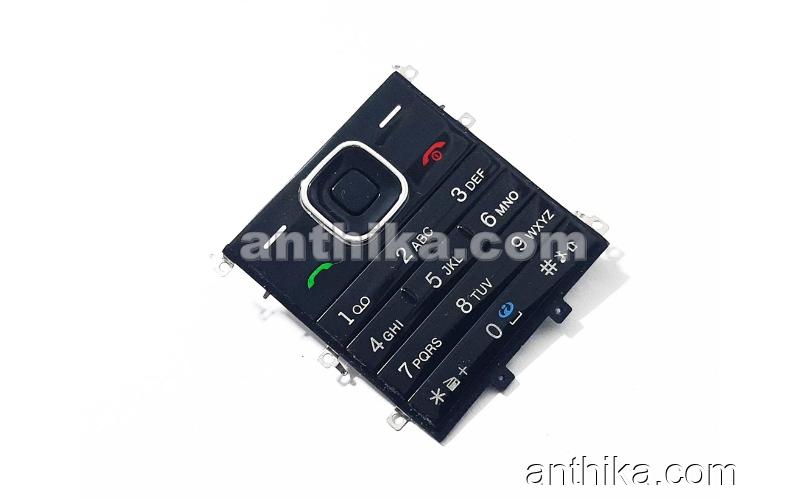 Nokia 5000 Tuş Original Keypad Black New