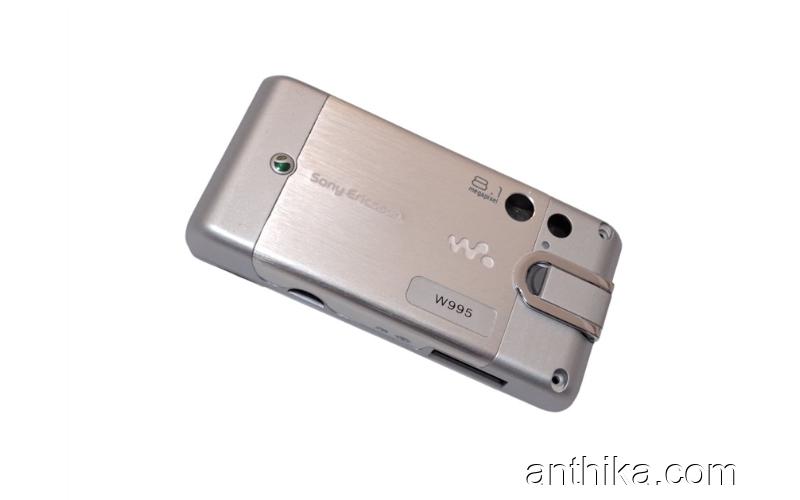 Sony Ericsson w995 w995i Kapak Kasa Tuş Ericsson w995 Housing Silver