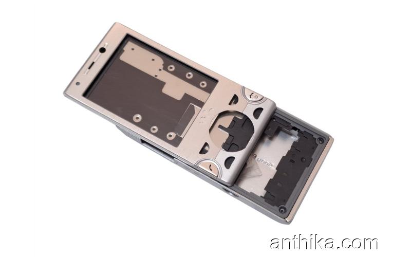 Sony Ericsson w995 w995i Kapak Kasa Tuş Ericsson w995 Housing Silver