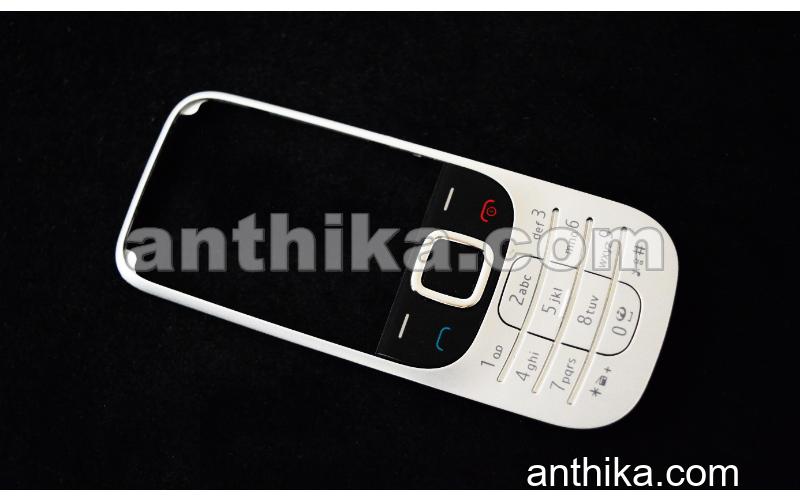 Nokia 2323 Classic Tuş Original Silver Keypad New