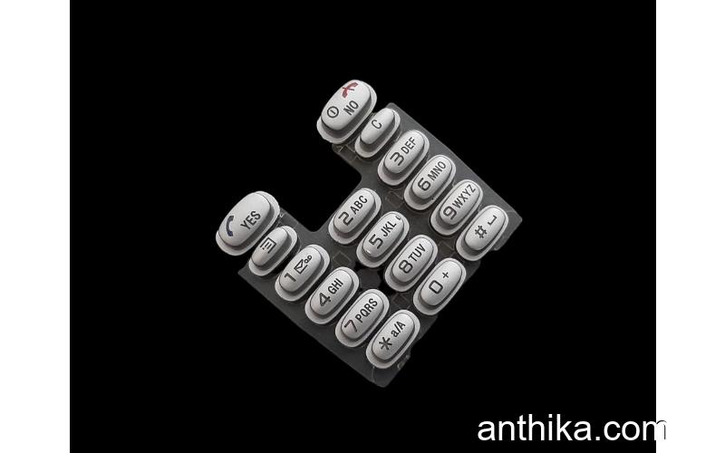 Sony Ericsson T300 Tuş Original Keypad Silver New